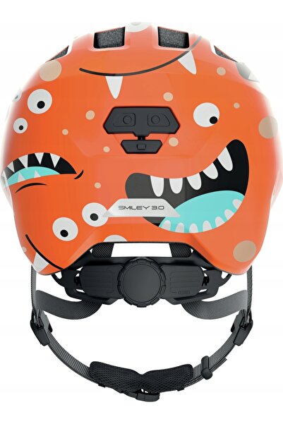 Abus Smiley 3.0 Monster Orange Cască de bicicletă pentru copii (Mărimea M)