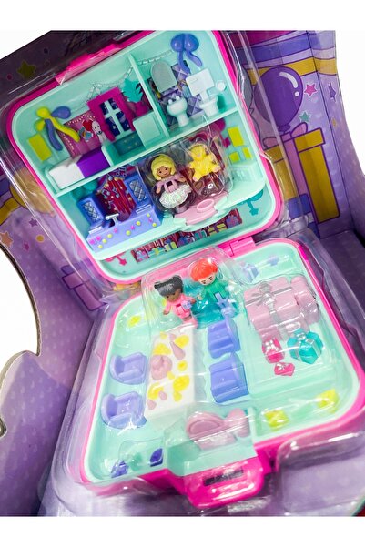 Polly Pocket Set LALKA pentru a 80-a aniversare a Mattel, pentru copii de pes...