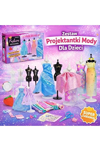 NO BRAND Studio de design vestimentar Designer de modă Kit de cusut creativ P...