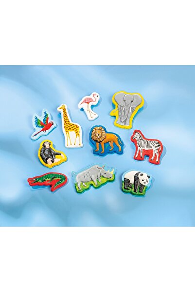 NO BRAND ANIMALE SĂLBAȚICE CREEAZĂ figurine de animale din ipsos, turnări din...
