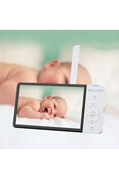 NO BRAND Dădacă electronică cu cameră rotativă și monitor ABM700