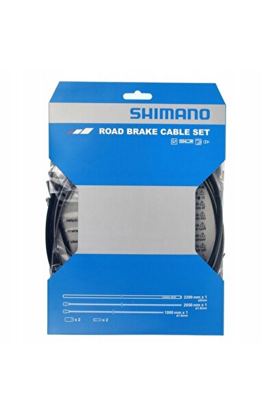 NO BRAND Set cabluri de frână Shimano pentru bicicletă de șosea, din oțel ino...