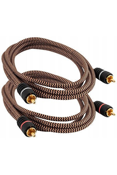 NO BRAND Cablu 2x RCA - 2x RCA PROSON Arctic 0.25m