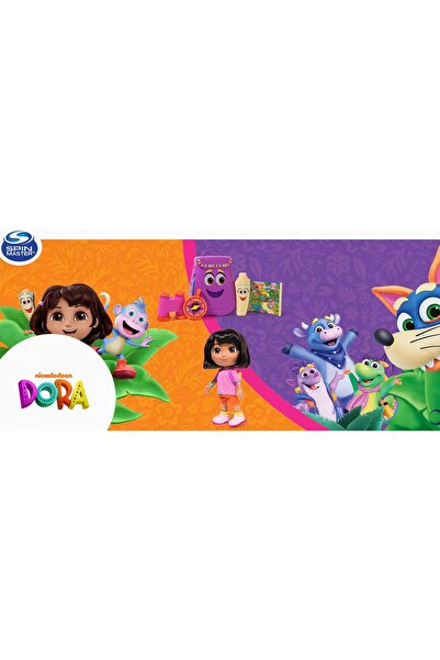 DORA Prieteni ai Exploratorului Rucsac Micul Explorator Ochi mobili și gură 3+