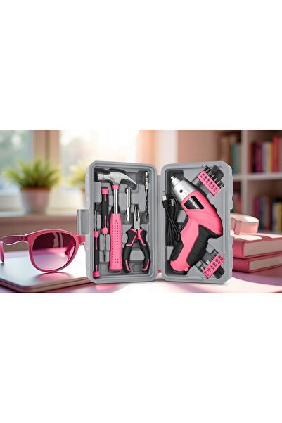NO BRAND Hi-Spec set de șurubelniță și unelte de uz casnic, 19 piese, 3.6V, r...