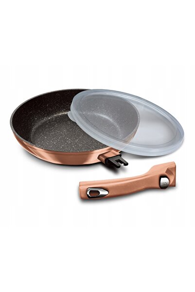 Berlinger Haus SET DE OALE ȘI TIGAIE, 6 PIESE, ROSE GOLD METALLIC LINE BH-7051