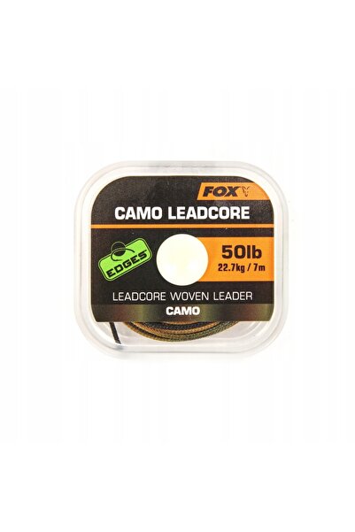 Fox Fir de pescuit împletit camo leadcore 50lb 25m