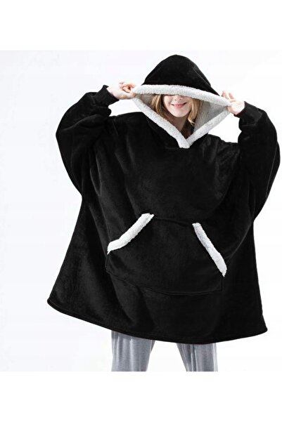 NO BRAND HANORAC CALD DE TIP PĂTURĂ, OVERSIZE, CU BLANĂ, 2 ÎN 1, GROS, XXL, H...