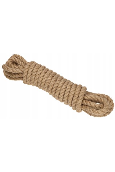 NO BRAND LINA IUTĂ Răsucită Decorativă Ondulată 14mm 30m