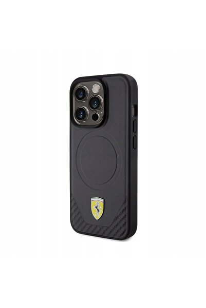 Ferrari FEHMP15LPTEK iPhone 15 Pro 6.1 " negru carcasă rigidă Carbon M