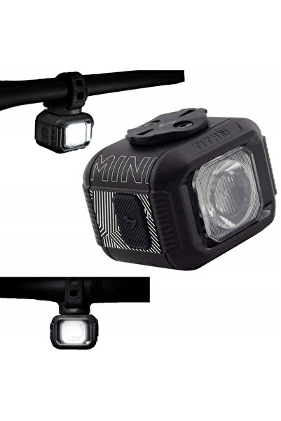 NO BRAND MOON TITAN MINI 700 lm Lampă frontală pentru bicicletă cu suport GoPro