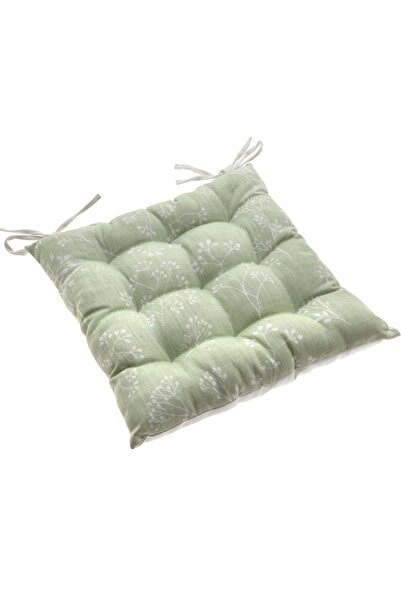 Home Styling Collection Pernă pentru scaun, pătrată, cu legături, 40 x 40 cm,...