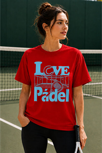 VODEXA Unisex Oversize Tennis Printed T-Shirt 100% Cotton Tennis Themed Comfo...