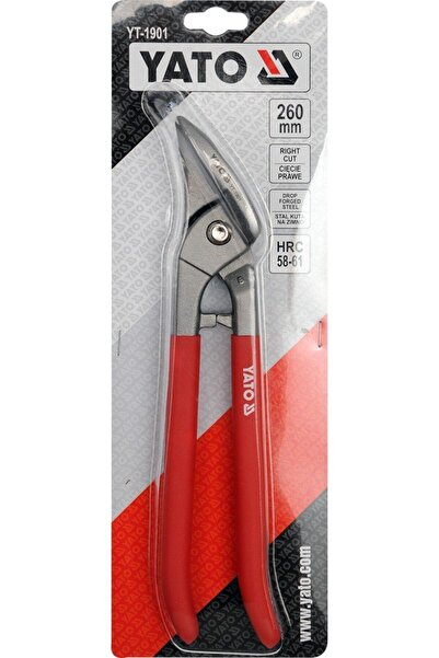 yato Foarfecă pentru tablă 0,94 mm 260 mm pentru dreptaci
