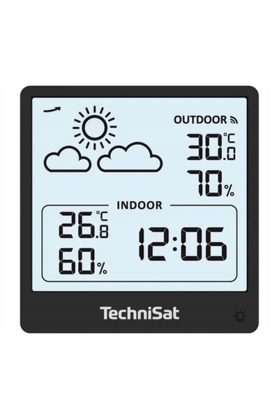 TECHNİSAT IMETEO 200 STAȚIE METEOROLOGICĂ THERMOMETER HYGROMETER FĂRĂ FIR