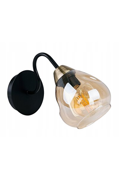 Candellux Lighting Aplică de perete Candellux UNICA 21-00866 E27 40W negru/cu...