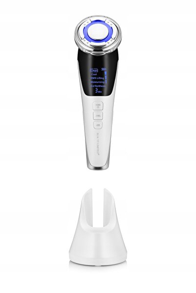 NO BRAND Aparat de masaj facial RF EMS Ultrasonic Foton Crioterapie Mezoterap...