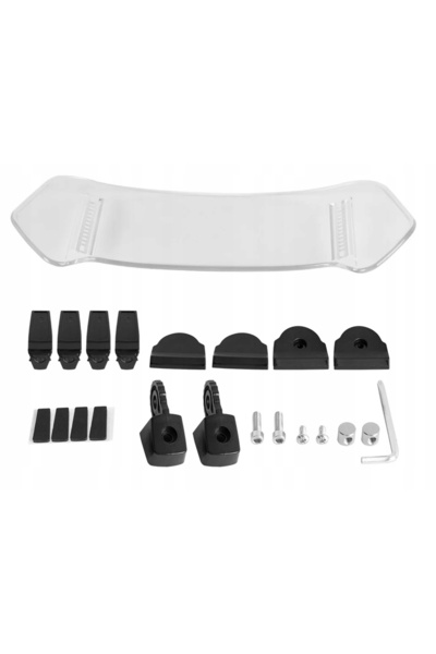 NO BRAND DEFLECTOR UNIVERSAL PARBRIZ REGLABIL CU PRINDERE PRIN CLEME 38x16 CM...