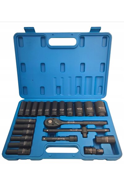 adler NASADKI CHEIE CU CĂTUȘE CU EJECTIUNE 23 PIESE 1/2 " 8-32mm