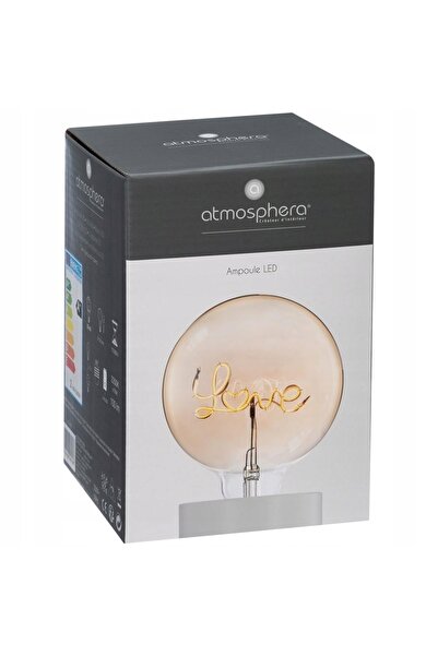 Atmosphera Bec decorativ LED LOVE 2W E27 KULA