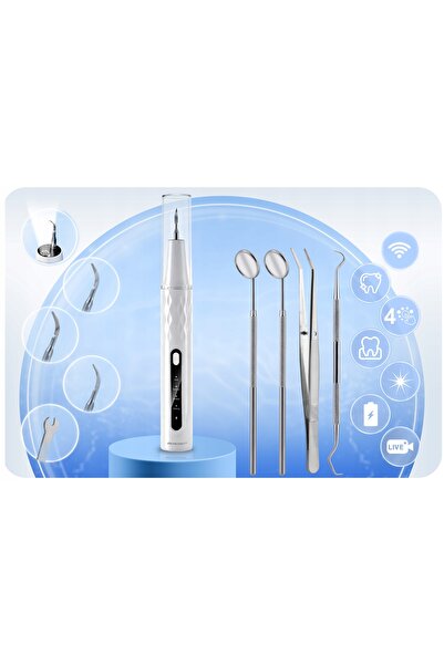 NO BRAND Detartror cu ultrasunete, Cameră dentară, 4 moduri pentru îndepărtar...