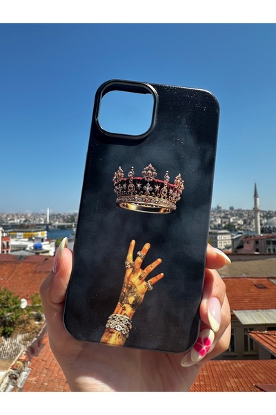 Mobildizayn Oppo Reno 4 Lite Uyumlu Baskılı Siyah Renkli Telefon Kılıfı K282
