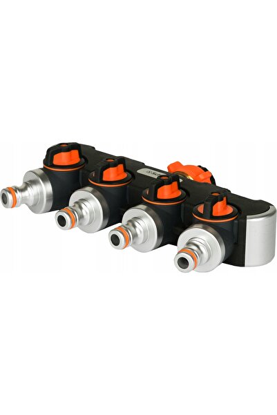 SCHMITH Distribuitor de furtun cu 4 ieșiri, cu robinete, 3/4 " 1/2 ", SCH14W0...