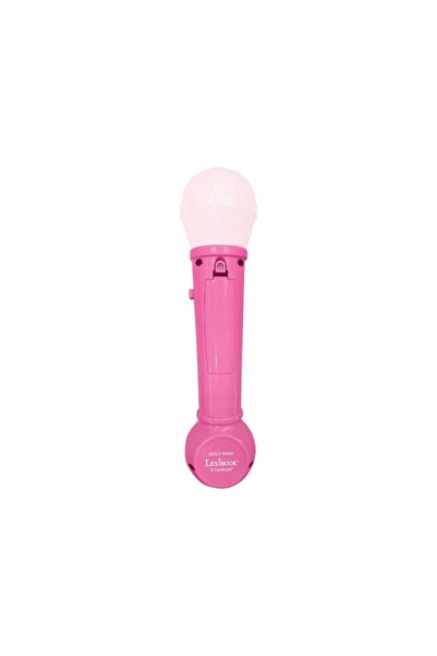 LEXIBOOK Microfon Barbie cu lumini și difuzor, Karaoke pentru copii 3+