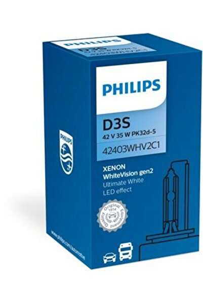 Philips Bec Xenon D3S White Vision Gen2 2 bucăți