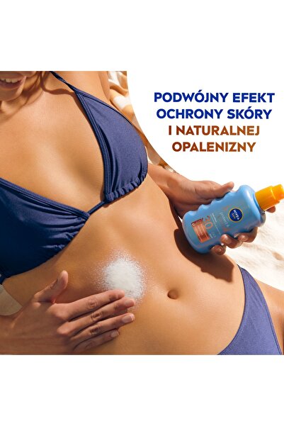 NIVEA SUN Protect&Bronze Balsam Activator de Bronz Natural SPF30 200ml