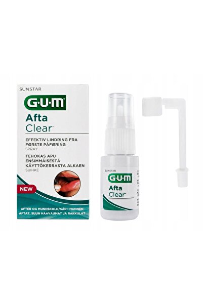 NO BRAND Spray pentru ulceri bucale Sunstar GUM AftaClear Oral - 2x15ml