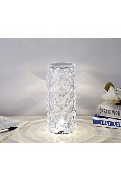 Retoo Lampă LED tip diamant de cristal, proiector de grădină/terasă, cu contr...