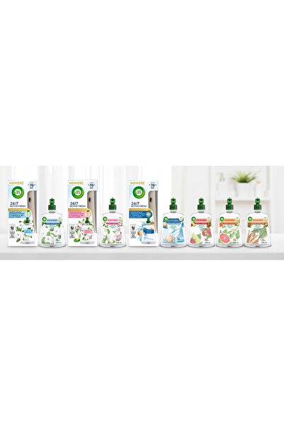 Air Wick ACTIVE FRESH SET DE REUMPLERE FLORI ALBE 4X 228 ML