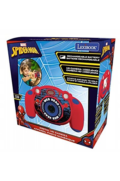 LEXIBOOK Cameră digitală SpiderMan cu funcție de înregistrare foto și video