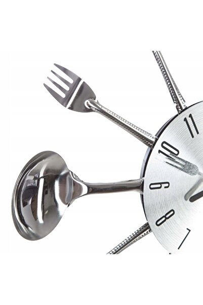 Atmosphera Ceas de perete pentru bucătărie Cutlery, 38 cm, stil retro