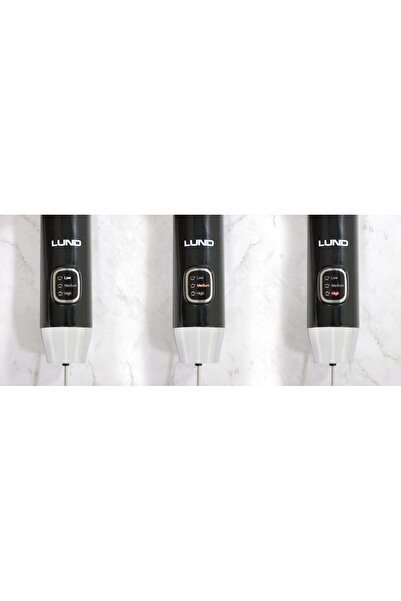 LUND Spumant electric de lapte portabil, mini USB, tel pentru cafea și lapte