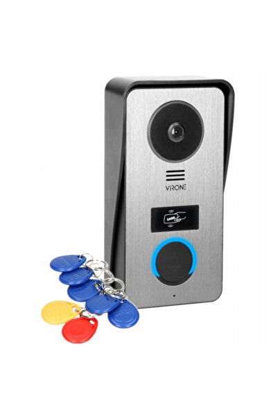 Virone Interfon video 2 MONITOARE 7 " FULL HD cititor RFID + Poartă + Ușă