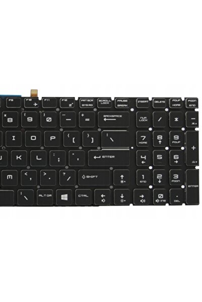 NO BRAND Tastatură LED pentru MSI GE62 GE72 GL72 GS70 GT72 WS60 GS60 GS72 ilu...