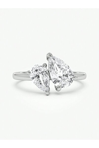 choice2 5 Silver 925 Sterling Silver Sparkling Water Drop Interweaving Dazzli...
