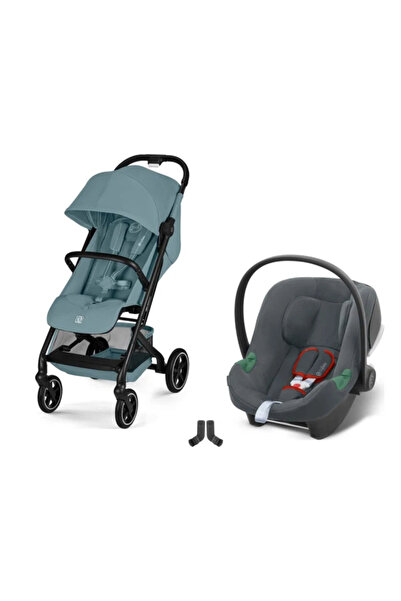 Cybex Beezy Travel Sistem | Stormy Blue & Aton Steel Grey