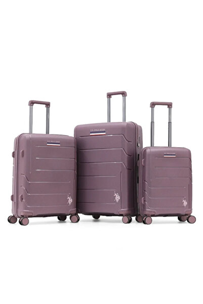 U.S. Polo Assn. 3-Piece Hardshell Luggage Set | 20" 24" 28" Spinner Suitcases...
