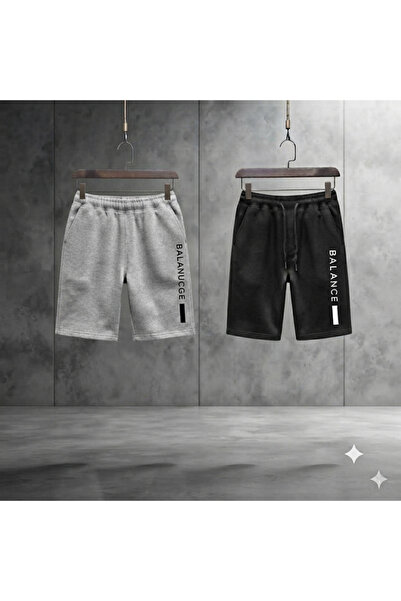 Gutsy Sport Shorts 2-Piece Combination Thin Summer Sweat-Absorbing Thin Balan...