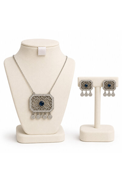 BELLA CİAO Elegant Crystal-Paved Jewelry Set – Design 12