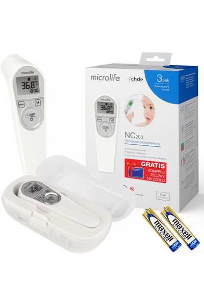 Microlife Termometru NC200 + Compresă cu gel