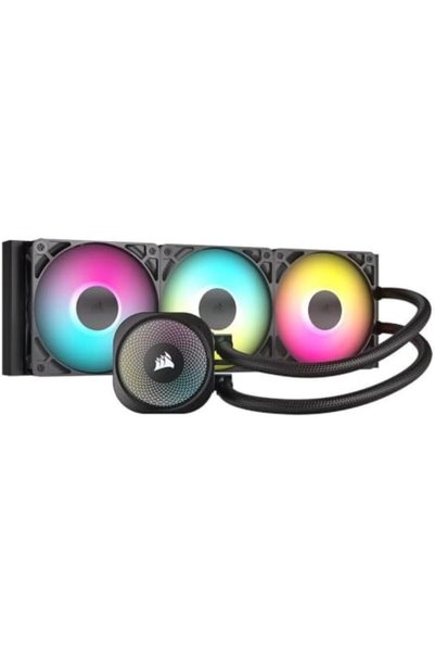 Corsair NAUTILUS 360 RS ARGB AIO 360mm Liquid Cooler Compatible with Intel LG...