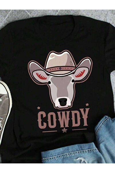 26LIK Brown Swiss Shirt, Women, Men, Funny Cowboy Lover Gift Cowdy Cute Howdy...