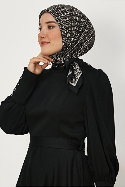 Alvina Patterned Floş Eşarp 8655