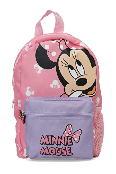 Minnie Mouse Anaokulu Çantası Kız Çocuk Pembe BTS MINNIE POLY BPCK