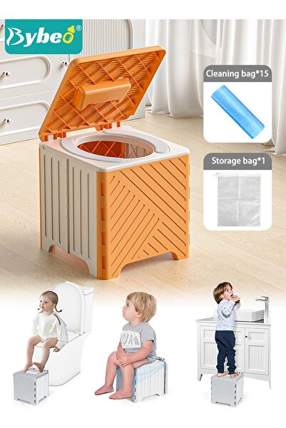 BYBEO Portable Toddler Potty Seat, Kids Training Toilet Chair, Child Travel P...
