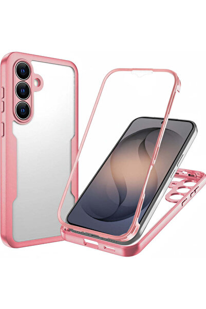 Techsuit Samsung (S26) Colorverse 360 Series Folie de protecție Galaxy - Roz